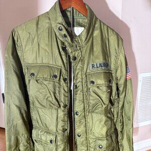 NEW RALPH LAUREN DENIM & SUPPLY Army style coat Med
